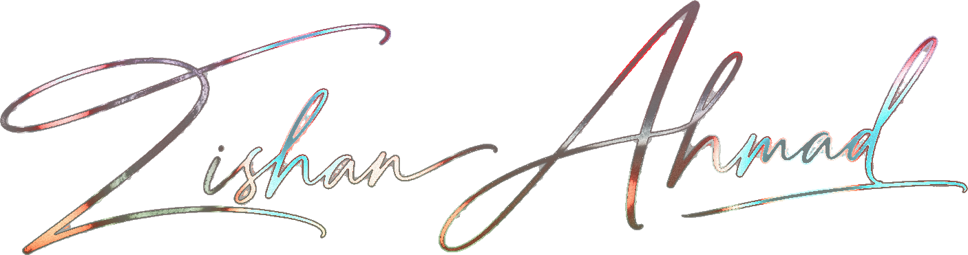 Zishan Ahmad signature